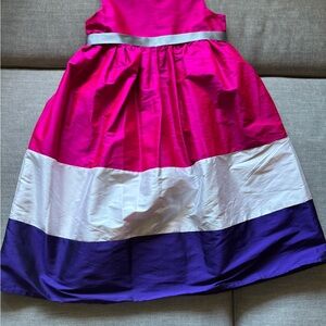 Elegant Pink and Purple Kids Formal Dress